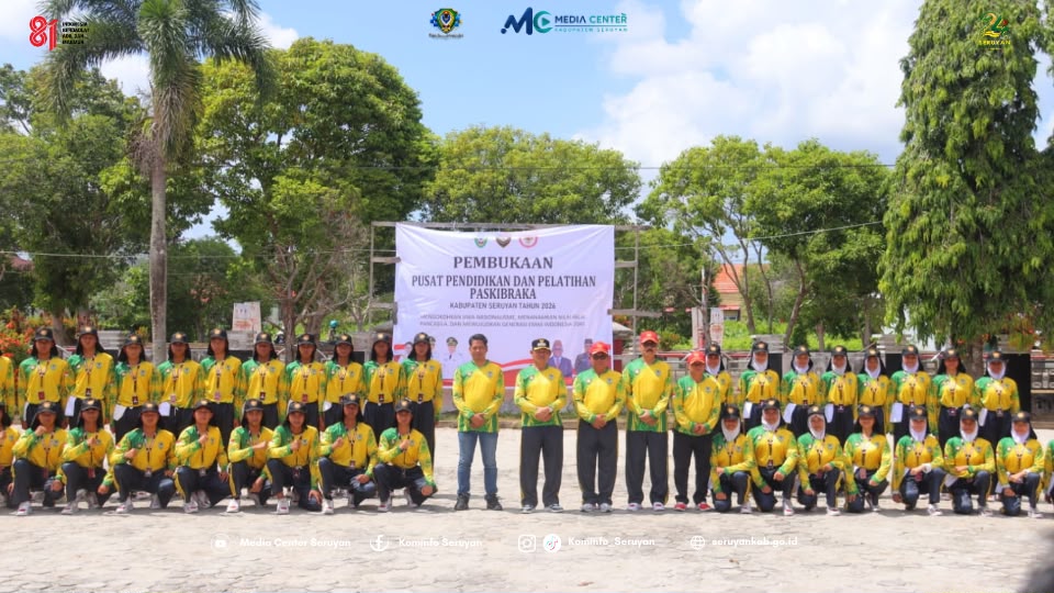 Bupati Seruyan Buka Pusdiklat Paskibraka 2026, Tekankan Disiplin, Kepemimpinan, dan Jiwa Pengabdian