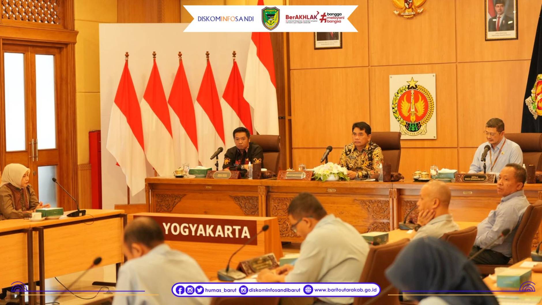 Pemkab Barito Utara Lakukan Kaji Tiru ke DIY, Perkuat Tata Kelola Pemerintahan dan Pelayanan Publik