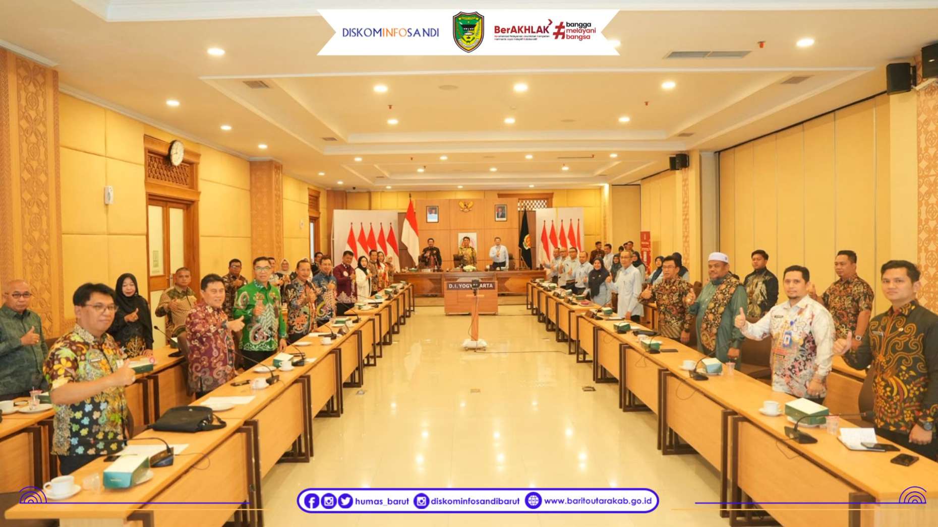 Pemkab Barito Utara Lakukan Kaji Tiru ke DIY, Perkuat Tata Kelola Pemerintahan dan Pelayanan Publik