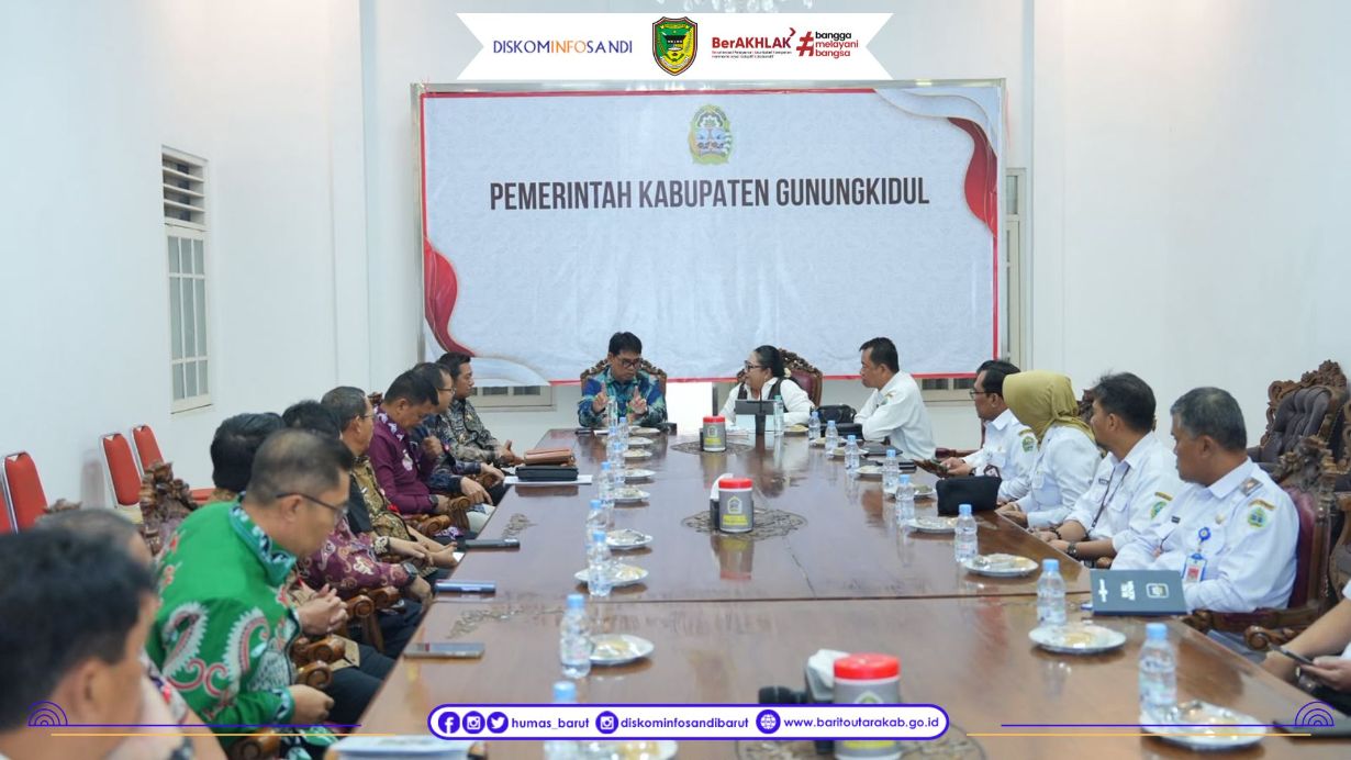 Hari Kedua Kaji Tiru, Pemkab Barito Utara Sambangi Pemkab Gunungkidul