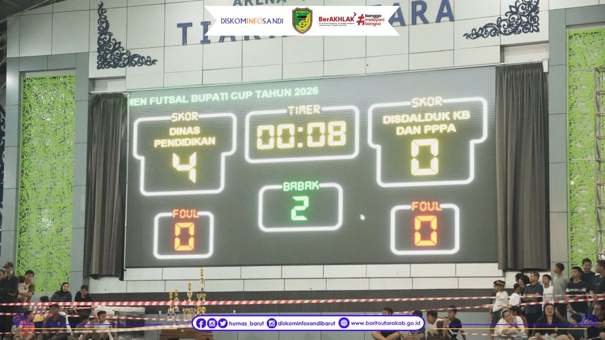 Tutup Bupati Cup 2026, Pemkab Barito Utara Pererat Sinergi AntarInstansi Melalui Olahraga