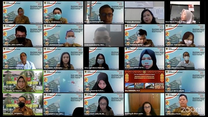 BPSDM Prov. Kalteng Bersama Dinas Perpustakaan dan Arsip Daerah Prov. Kalteng Gandeng “SRIKANDI”