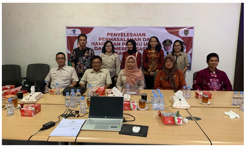 DPMPTSP Prov. Kalteng Berikan Layanan Fasilitasi Penyelesaian Masalah untuk Pelaku Usaha pada PT. Musirawas Citraharpindo