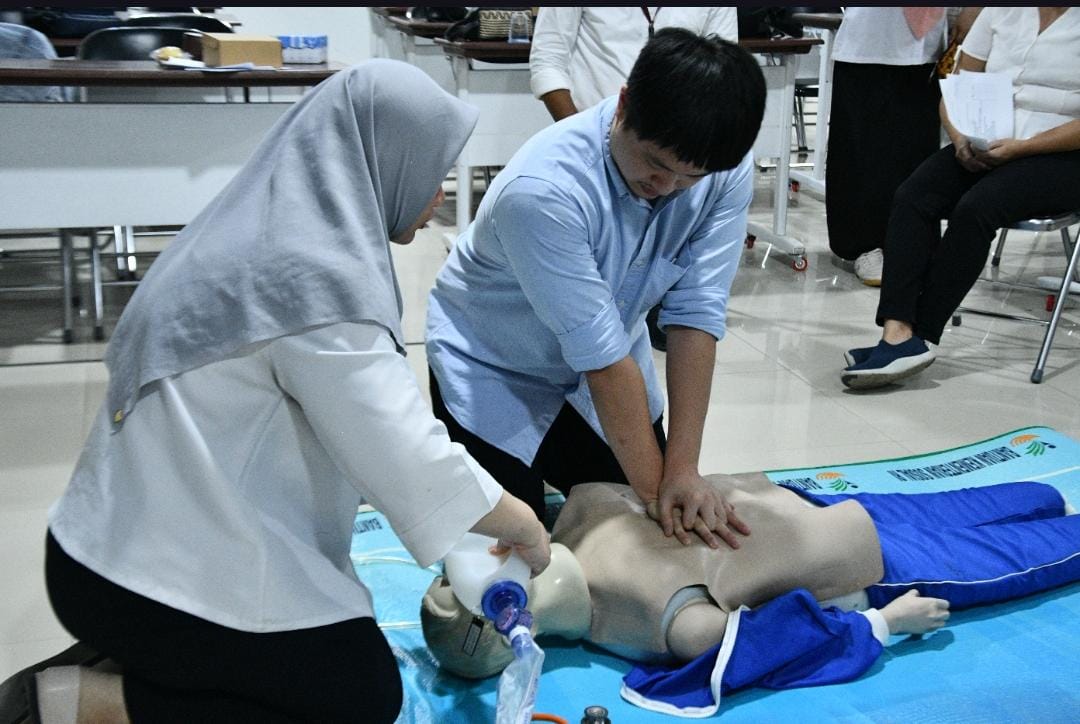 RSUD dr. Doris Sylvanus Selenggarakan In House Training Bantuan Hidup Dasar dan Code Blue System Tahun 2024