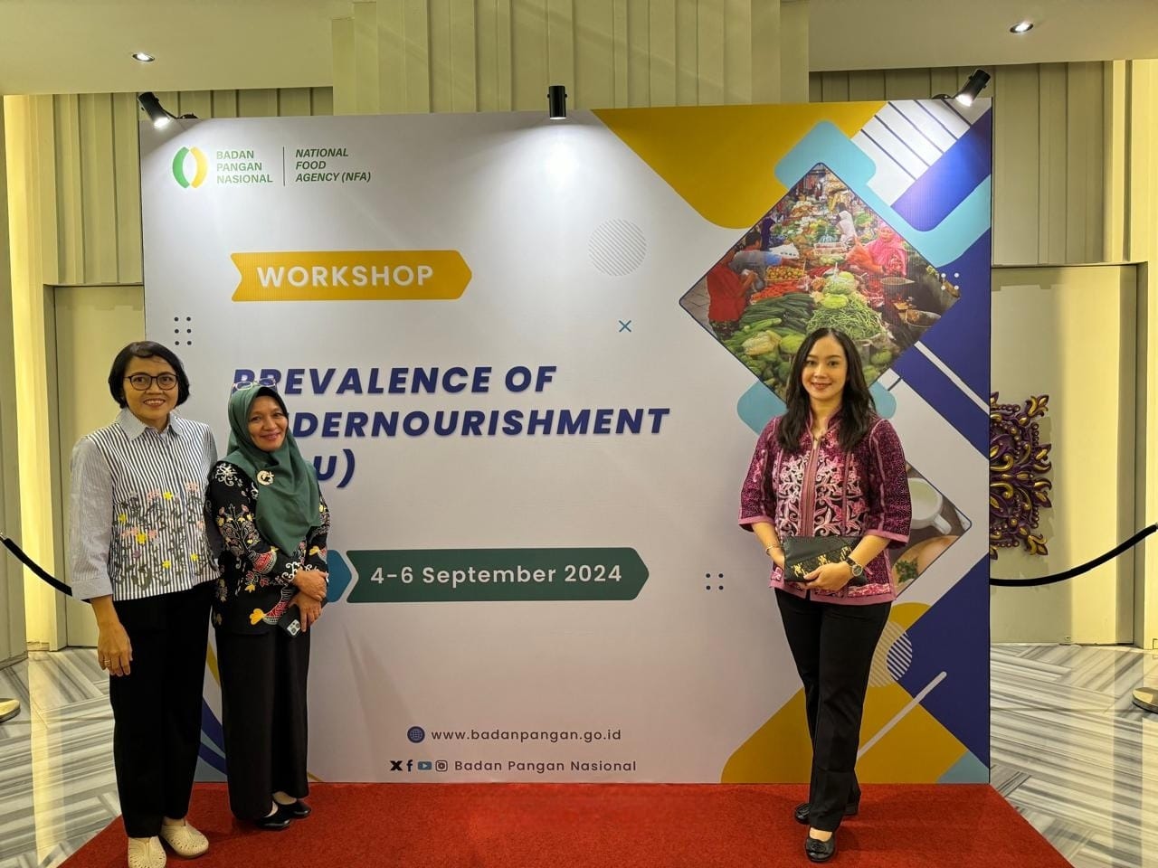 Hanpang Prov. Kalteng Ikuti Workshop Prevalence of Undernourishment