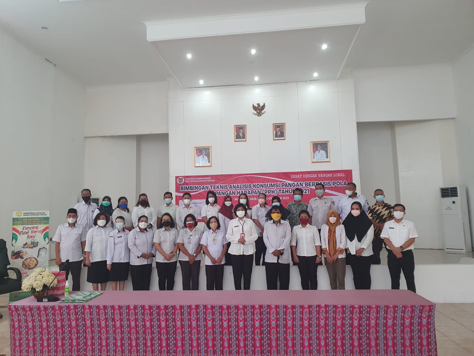 DKP Selenggarakan Bimtek Analisis Konsumsi Pangan Berbasis Pola Pangan Harapan Tahun 2021