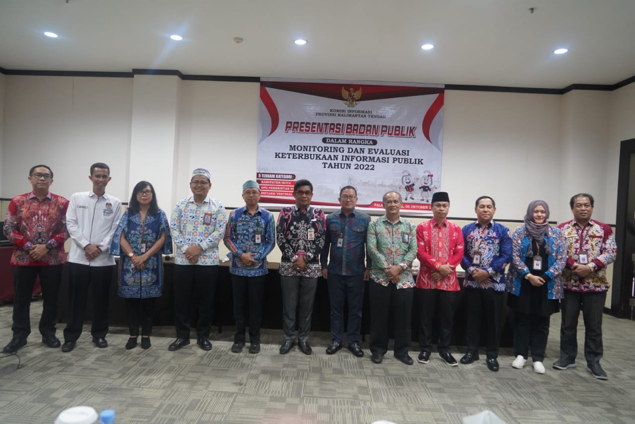 Ketua KI M. Mukhlas Roziqin : Keterbukaan Informasi Badan Publik di Kalteng Naik Signifikan