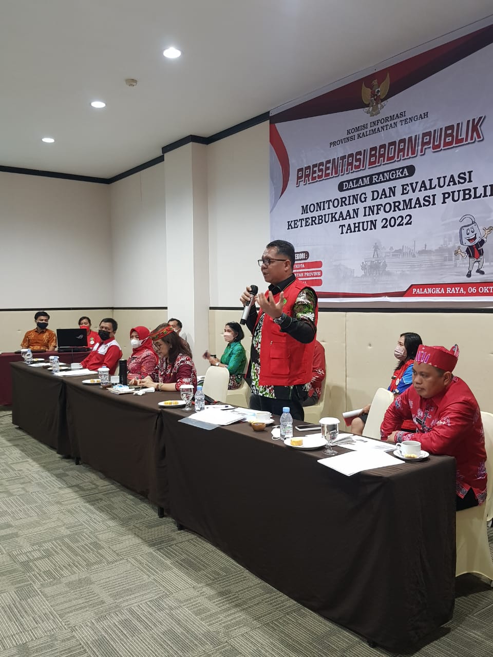 Dislutkan Kalteng Ikuti Presentasi Lanjutan terkait Keterbukaan Informasi Publik
