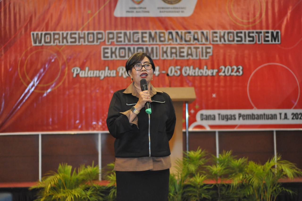 Disbudpar Prov. Kalteng Selenggarakan Workshop Pengembangan Ekosistem Ekraf