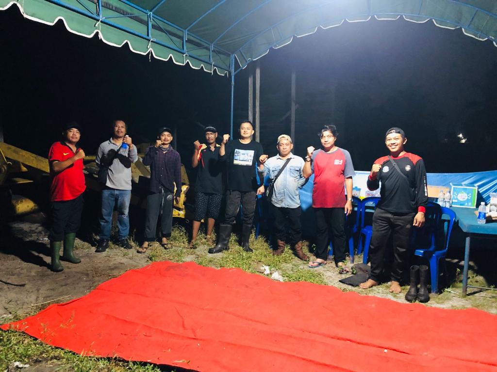 Dinas ESDM Prov. Kalteng Sediakan Posko Karhutla di Kelurahan Kalampangan
