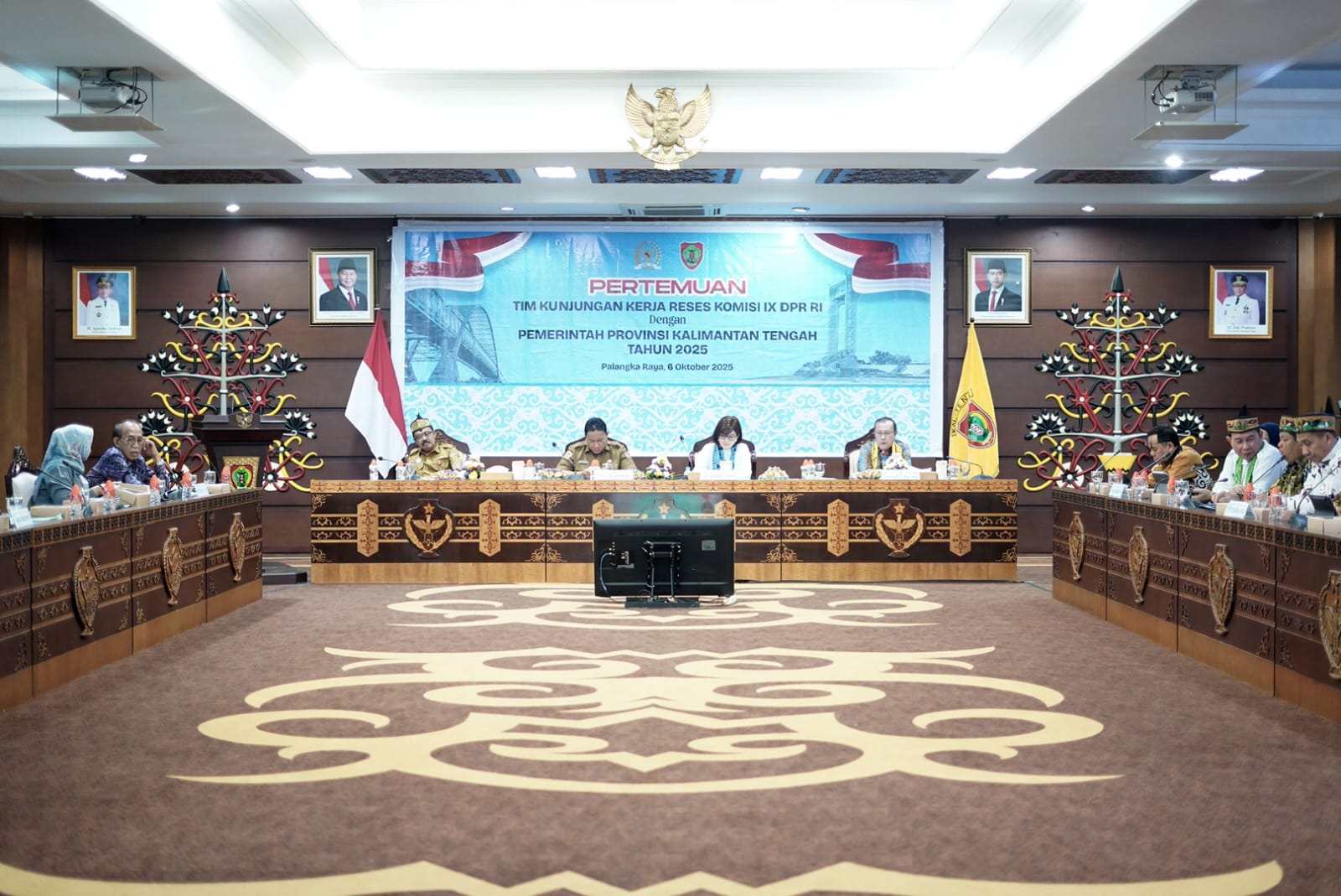 Komisi IX DPR RI Kunjungan Kerja ke Kalteng, Wagub Edy Pratowo Tegaskan Siap Kolaborasi untuk Kesejahteraan Rakyat
