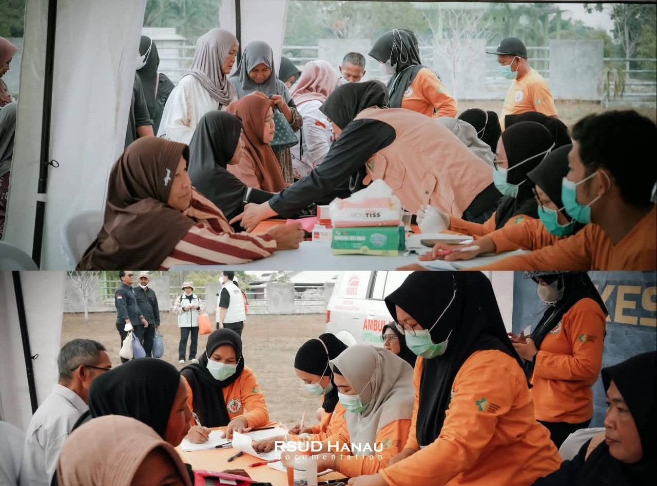 Gubernur Kalteng Kunjungi Hanau, RSUD Hanau Hadirkan Pemeriksaan Kesehatan Gratis bagi Masyarakat