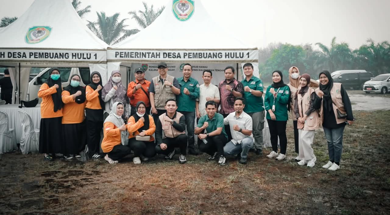 Gubernur Kalteng Kunjungi Hanau, RSUD Hanau Hadirkan Pemeriksaan Kesehatan Gratis bagi Masyarakat