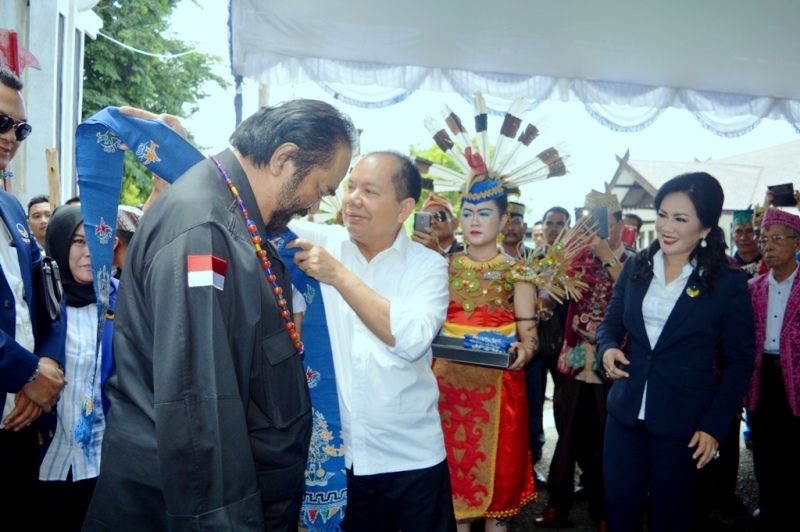 Bupati Kapuas Sambut Kedatangan Tokoh Nasional