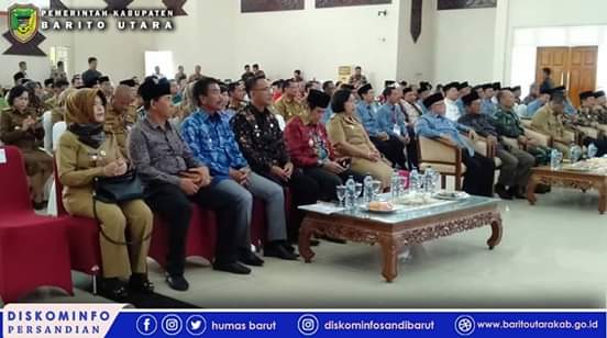 Wakil Bupati Barito Utara Hadiri Forum Kerukunan Umat Beragama se-kalimantan di Murung Raya