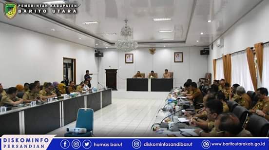 Pemerintah Kabupaten Barito Utara Adakan Entry Meeting bersama BPK RI Perwakilan Provinsi Kalimantan Tengah