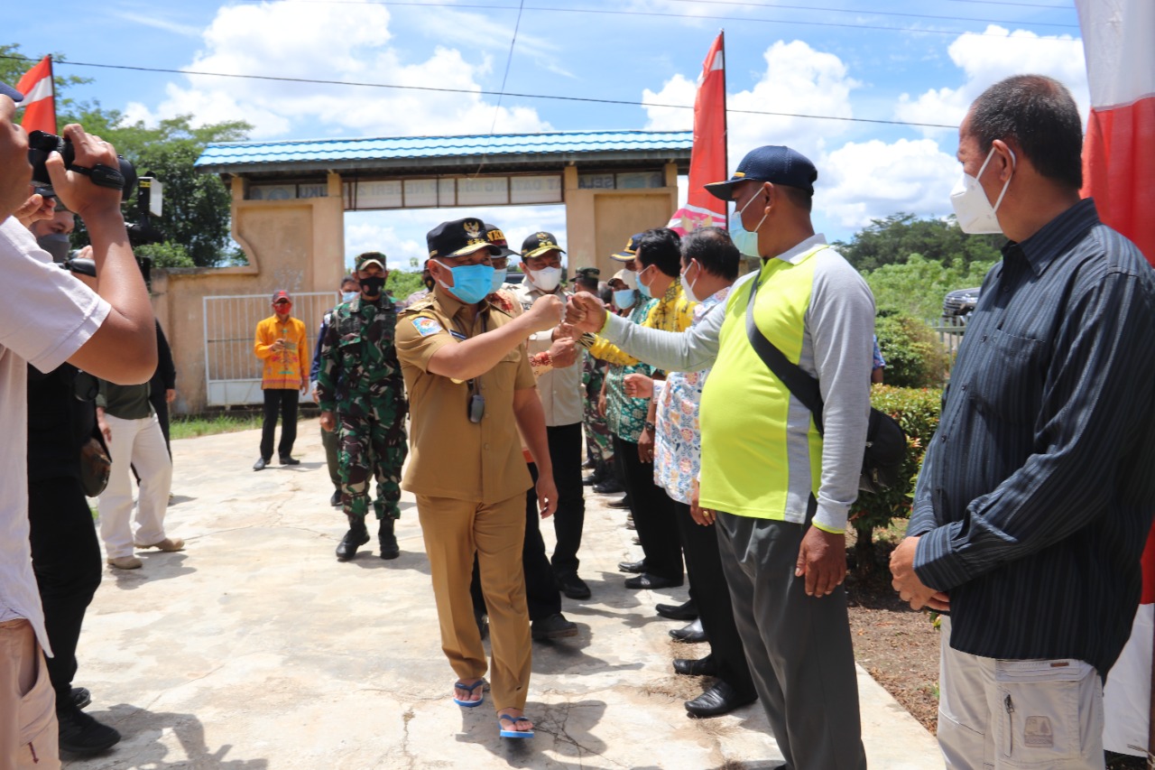 Gubernur Kalteng Bersama Ketua TP PKK Provinsi Kunjungi Kabupaten Pulang Pisau