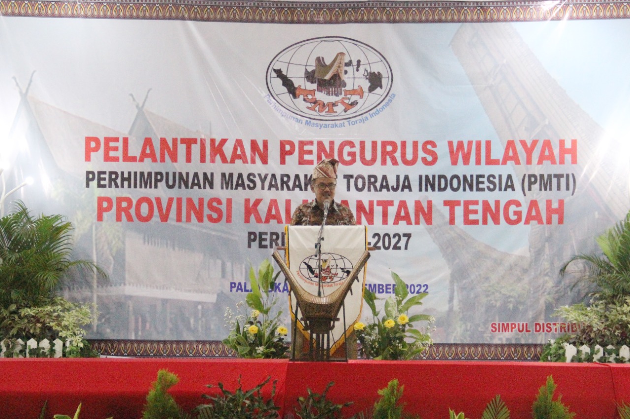 Herson B Aden : Momentum Pelantikan PW PMTI Kalimantan Tengah Semakin Tingkatkan Semangat Kekeluargaan 