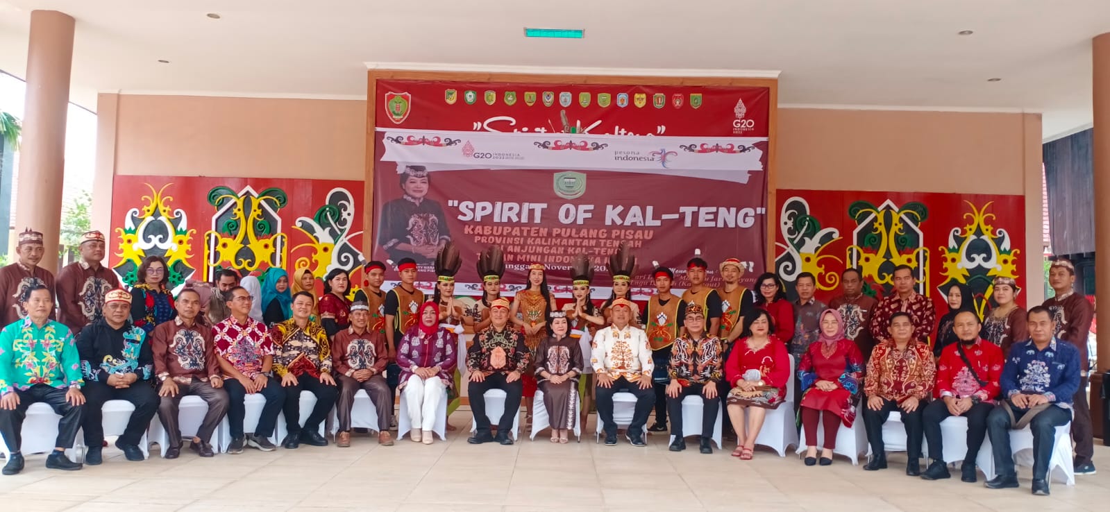 Kabupaten Pulang Pisau Ikuti Sprit Of Kalteng di TMII