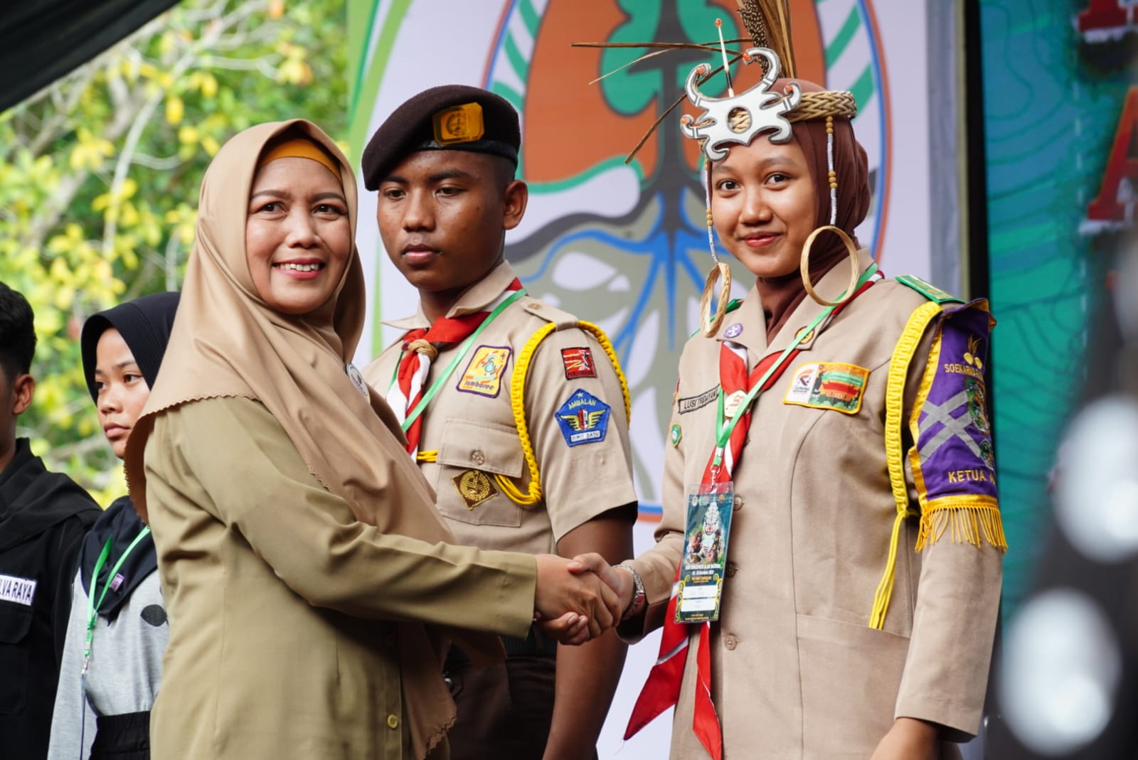 Peringati HKAN, Asisten Ekbang Sri Widanarni Hadiri Pembukaan Jambore Konservasi Alam dan Pameran UMKM Tahun 2023