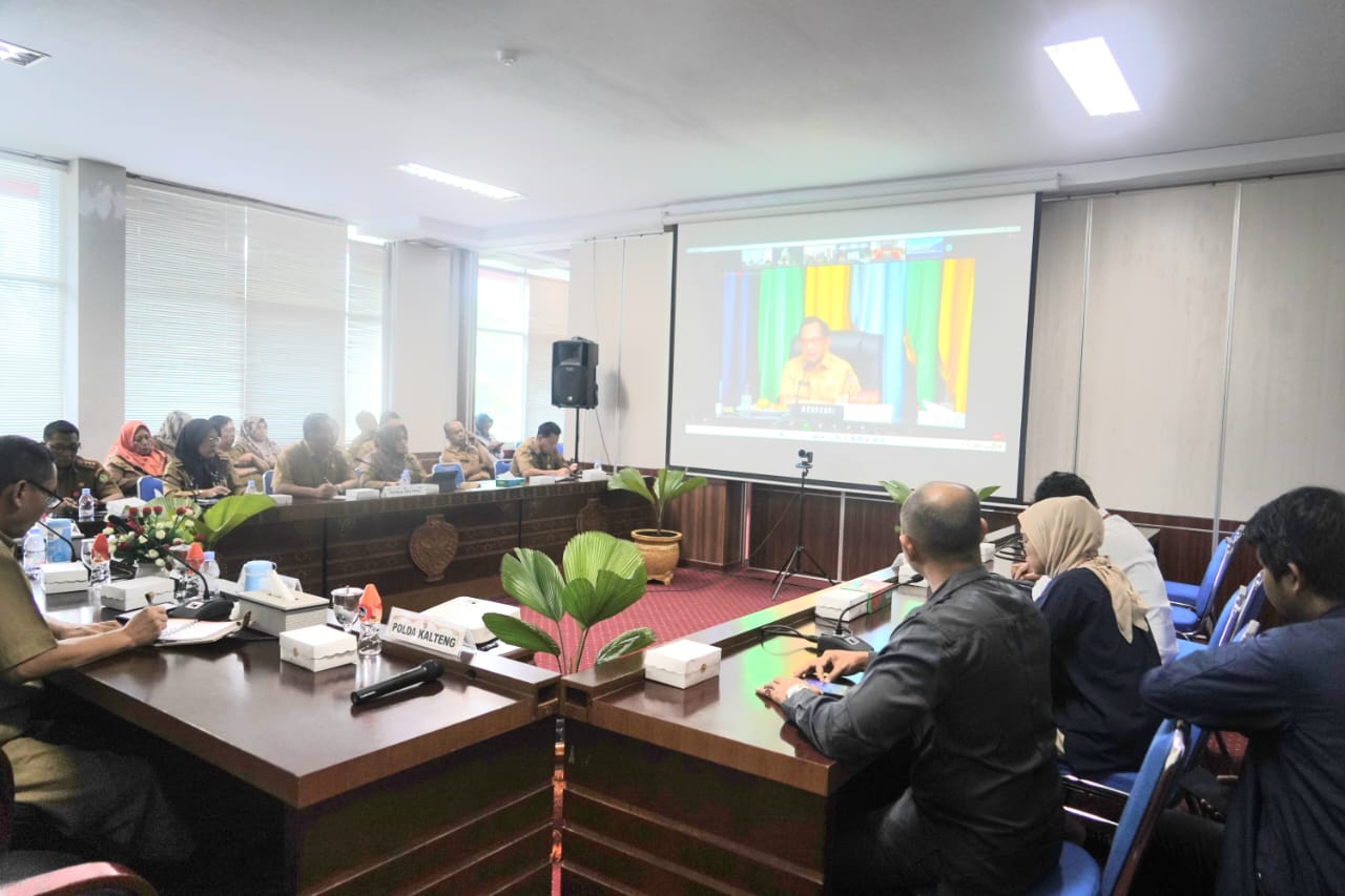 Hadiri Rakor Inflasi, Yuas Elko: Provinsi Kalteng Melalui Kabupaten Pulang Pisau Mendapatkan Insentif Fiskal 9,6 M
