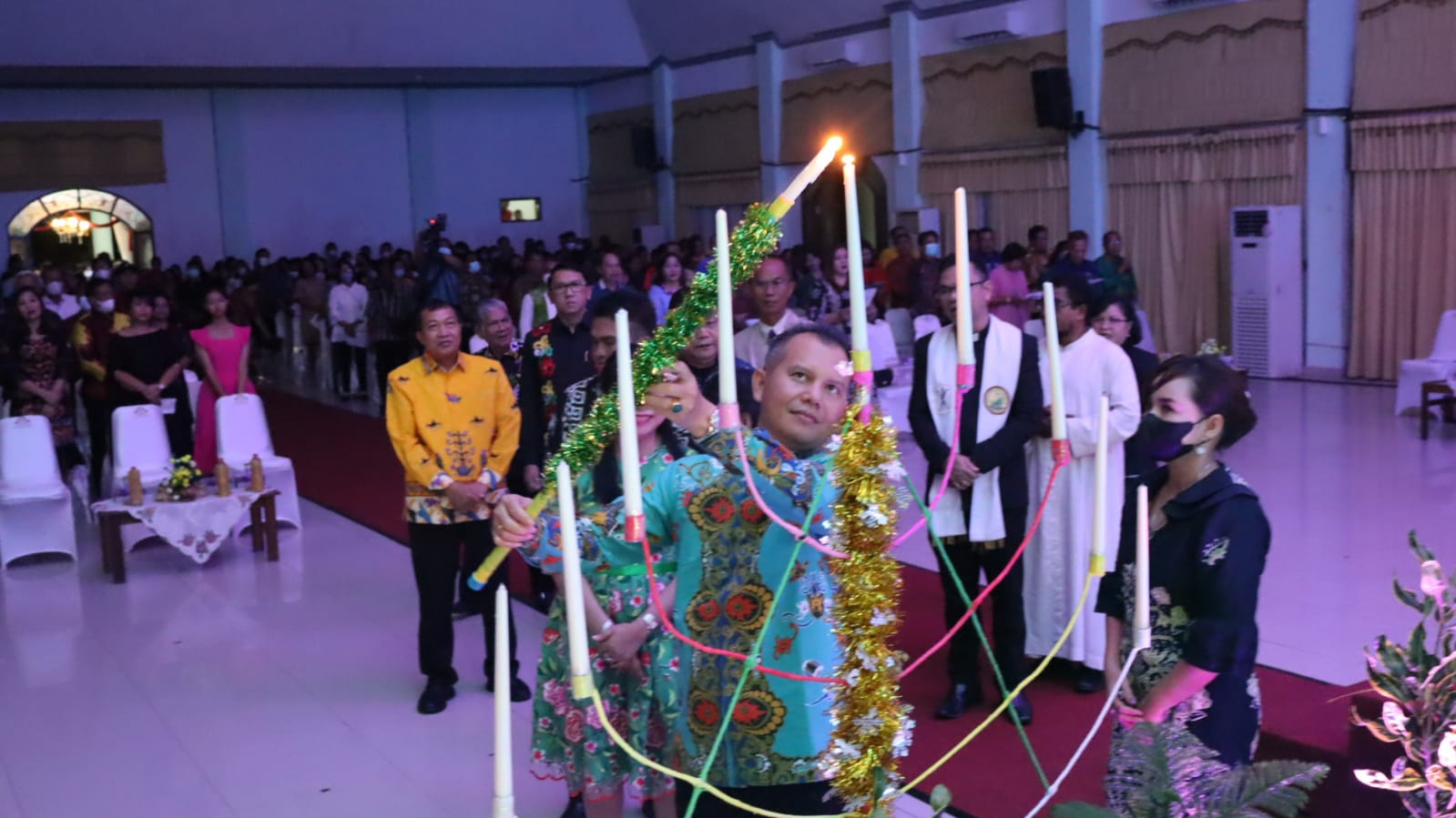 Pemkab Gumas Gelar Perayaan Natal Gabungan