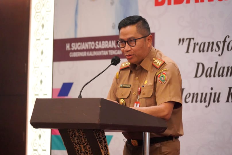 Asisten Ekbang Buka Rapat Kerja Bidang Kesehatan Tingkat Prov. Kalteng