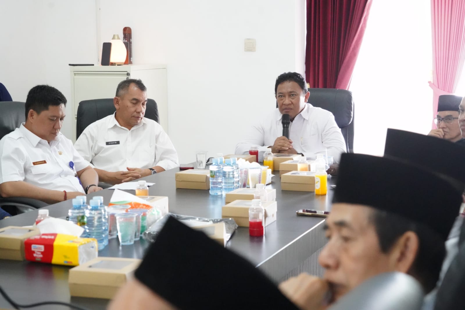 Visitasi Wagub Edy Pratowo Sekaligus Peninjauan Proyek Pembangunan Sarana Prasarana di Lingkungan Sekretariat LPTQ Provinsi Kalteng