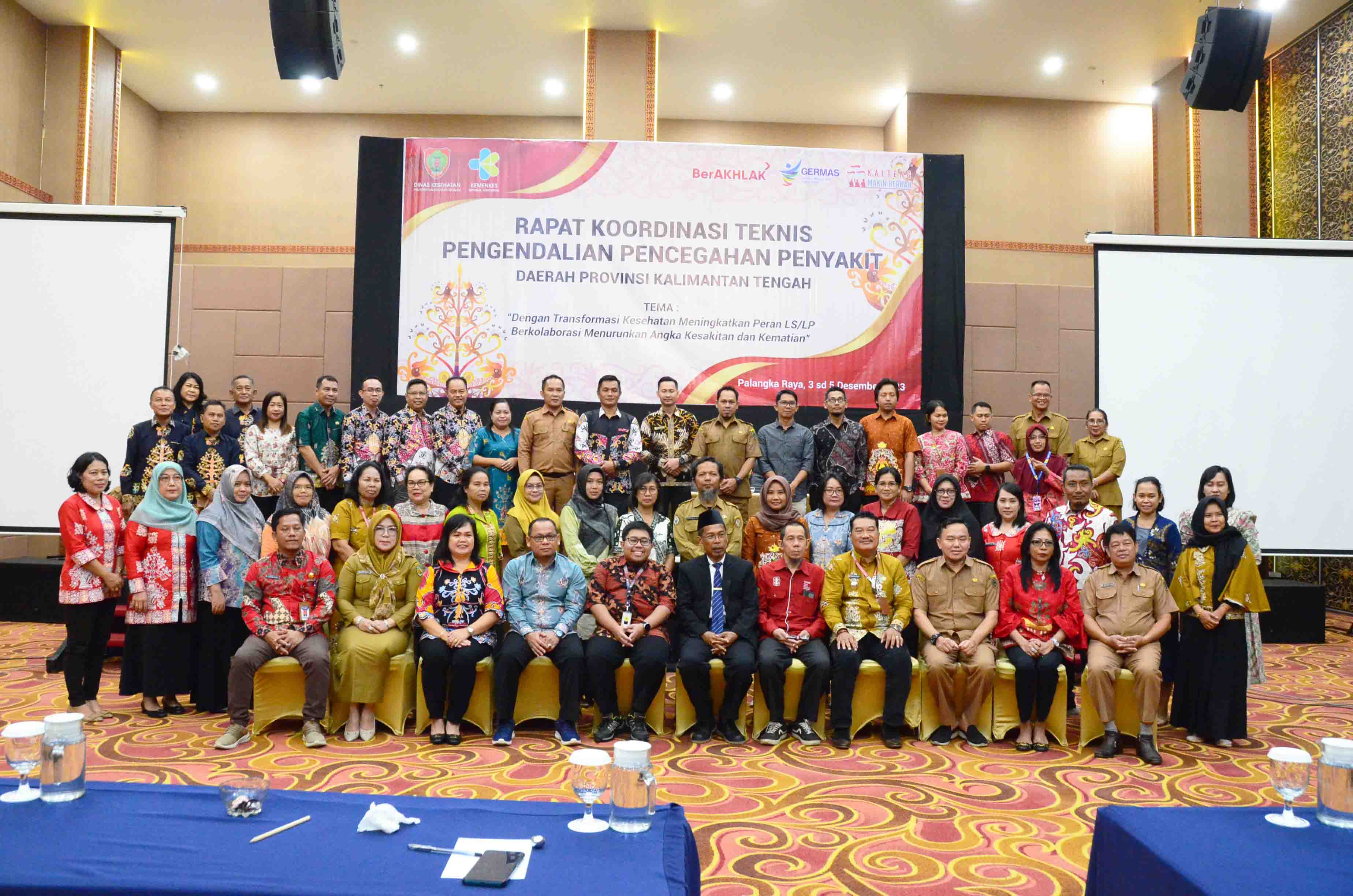 Dinkes Kalteng Gelar Rakortek Pengendalian dan Pencegahan Penyakit di Provinsi Kalimantan Tengah