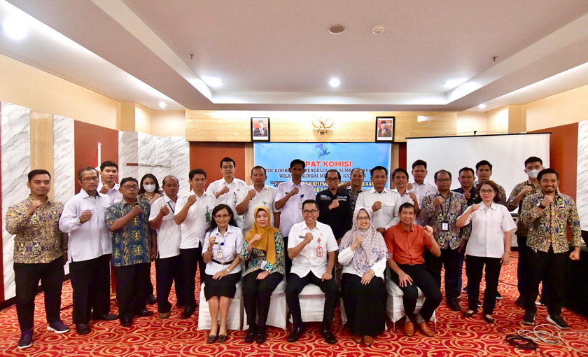 Kepala Bappedalitbang Prov. Kalteng Buka Rapat Komisi TKPSDA WS Mentaya-Katingan Tahun 2023