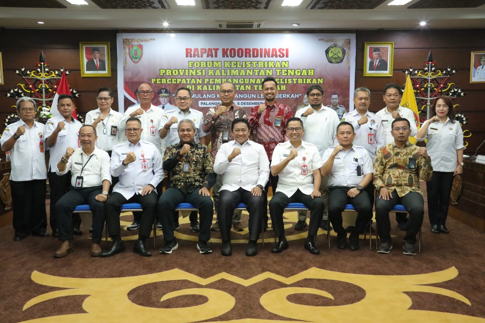 Wagub Edy Pratowo Buka Rapat Koordinasi Forum Kelistrikan Provinsi Kalteng Tahun 2023