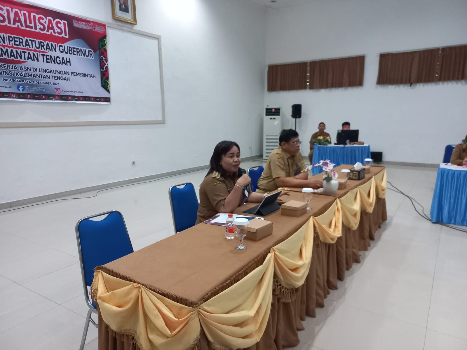 Biro Organisasi Gelar Sosialisasi Pergub Sistem Kerja dan Tata Naskah Dinas