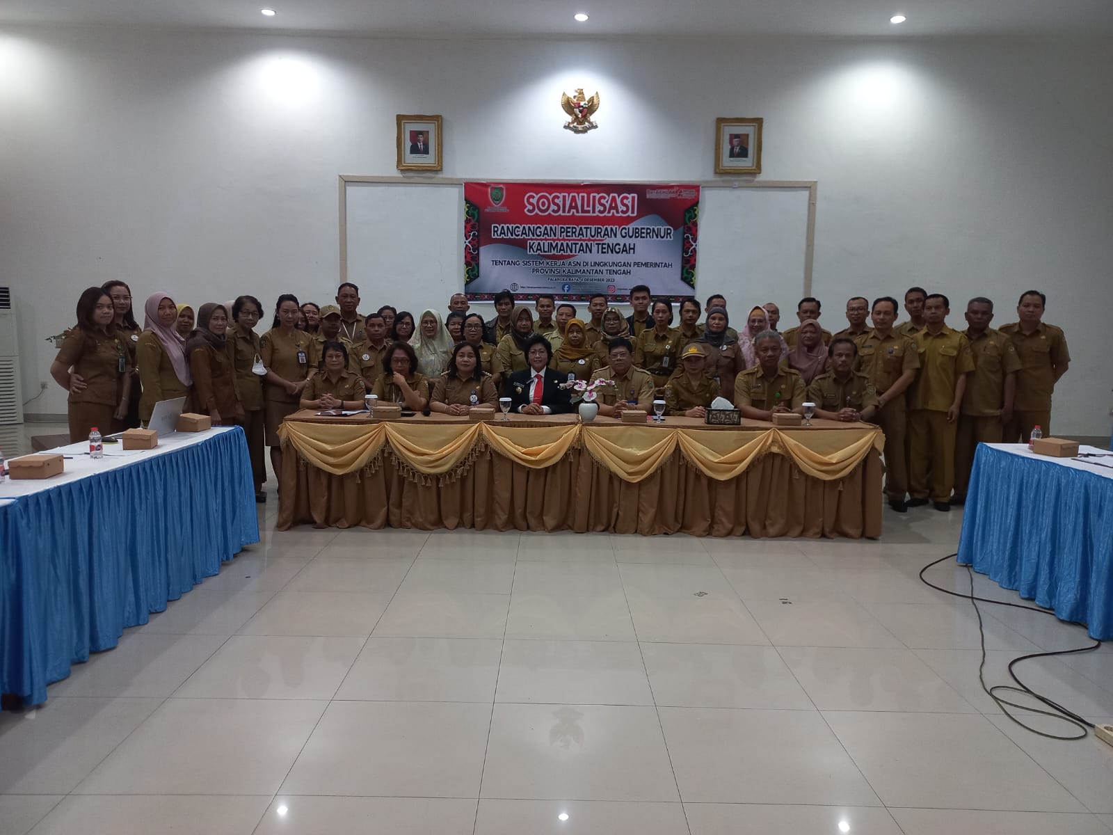 Biro Organisasi Gelar Sosialisasi Pergub Sistem Kerja dan Tata Naskah Dinas