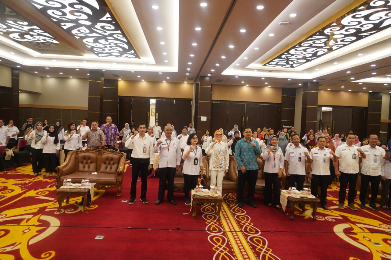 Ketua TP PKK Ivo Sugianto Sabran Buka Rakor Pokjanal Posyandu Tingkat Provinsi Kalteng Tahun 2023