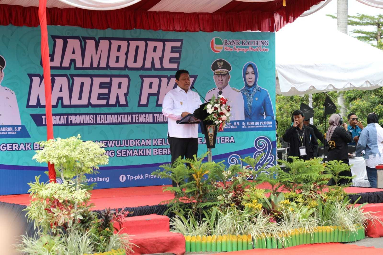 Hadiri Jambore Kader PKK Tingkat Provinsi Kalteng 2024, Kadis TPHP: Momentum Apresiasi dan Penguatan Kader PKK untuk Kesejahteraan Keluarga
