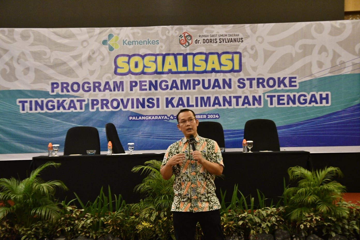 RSUD dr. Doris Sylvanus Selenggarakan Sosialisasi Program Pengampuan Stroke Tingkat Provinsi Kalimantan Tengah