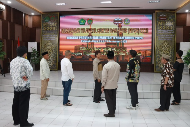 Ketum Panitia MTQH XXXII Provinsi Kalteng KH. Khairil Anwar: Persiapan Venue Capai 90 Persen
