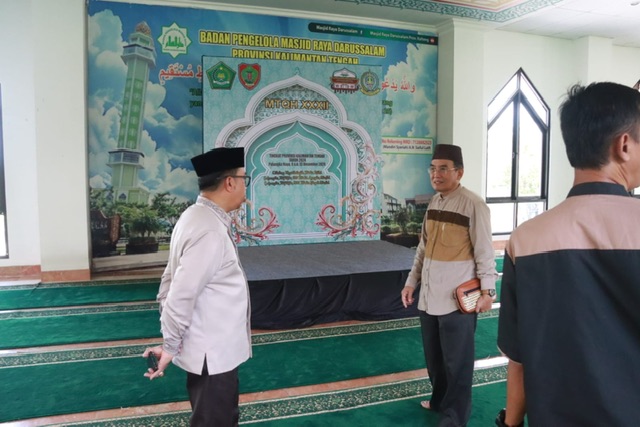 Ketum Panitia MTQH XXXII Provinsi Kalteng KH. Khairil Anwar: Persiapan Venue Capai 90 Persen