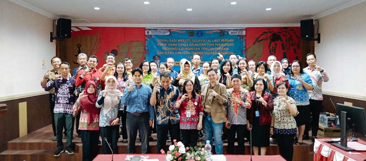 Dislutkan Prov. Kalteng Selenggarakan Sosialisasi Website Geoportal Laut Berkah Bersama dengan Fakultas Ilmu dan Teknologi Kebumian ITB