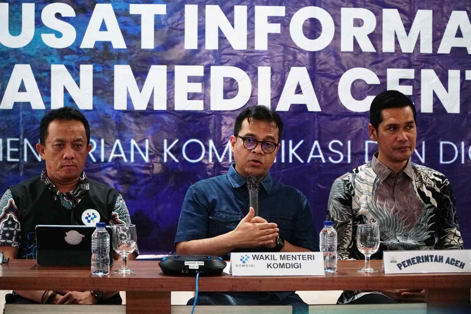 Wamenkomdigi: Akses Telekomunikasi Mulai Pulih di Wilayah Paling Terdampak Aceh
