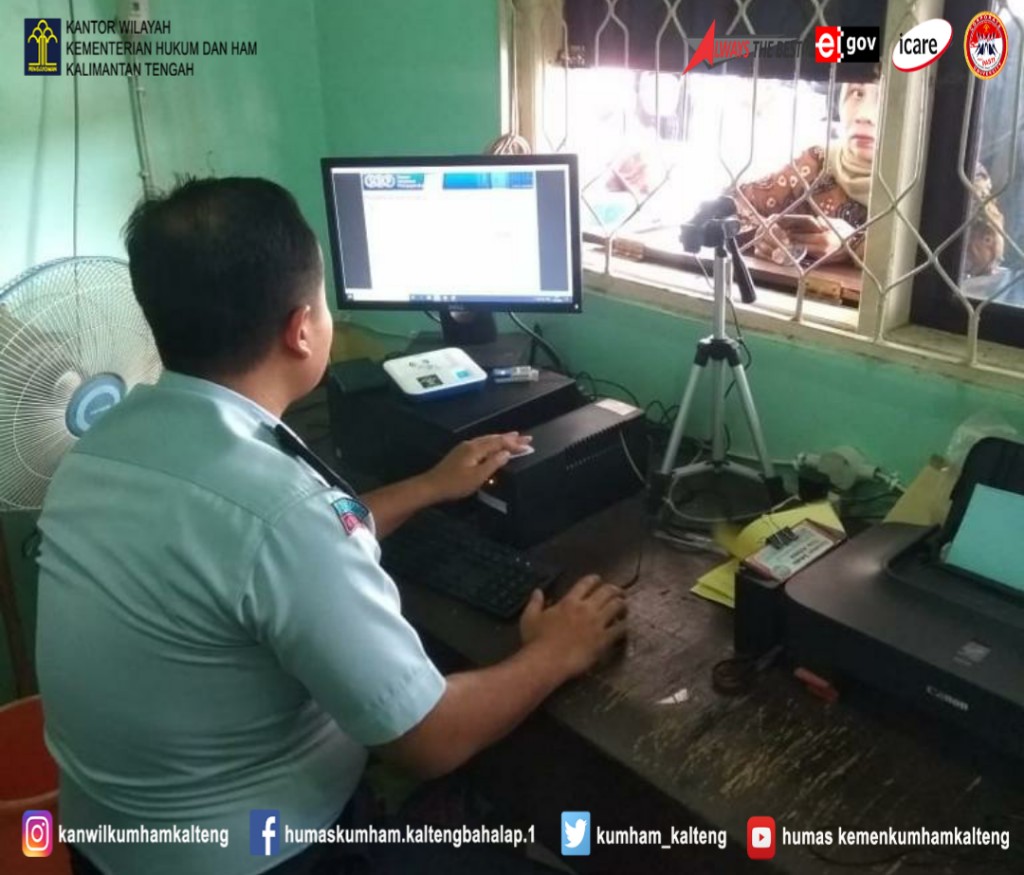 Lapas Kelas IIB Sampit Lakukan Pelayanan Hari Kunjungan/Besukan Khusus Tahanan