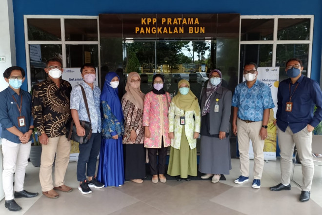 Dukung Program Edukasi Pajak, Tax Center Untama Tempatkan 20 Relawan Pajak di KPP Pratama Pangkalan Bun
