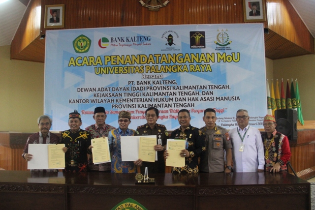 Kemenkumham Kalteng Jalin Kerjasama Dengan Universitas Palangka Raya 