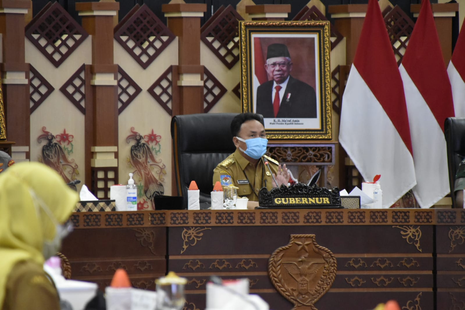 Tindaklanjuti Arahan Presiden, Gubernur H. Sugianto Sabran Gelar Rakor Dengan Pemkab/ Pemkot
