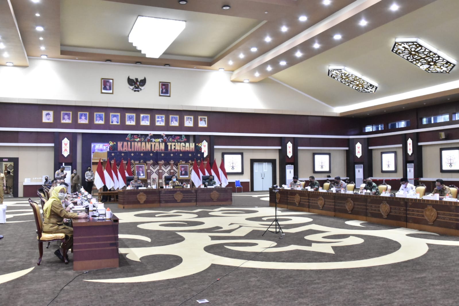 Tindaklanjuti Arahan Presiden, Gubernur H. Sugianto Sabran Gelar Rakor Dengan Pemkab/ Pemkot