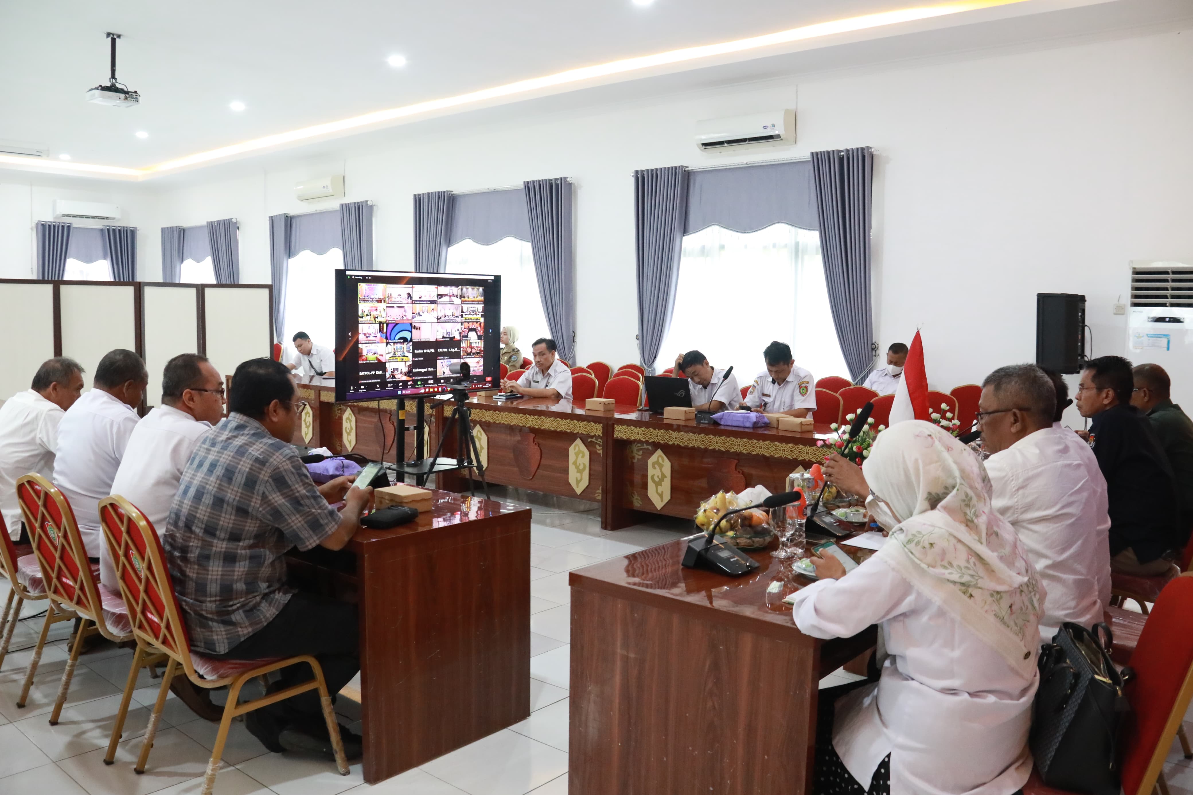 Pimpin Rapat Persiapan Penyelenggaraan Pemilu Tahun 2024, Herson B Aden : Pastikan Pemilu Berjalan Aman
