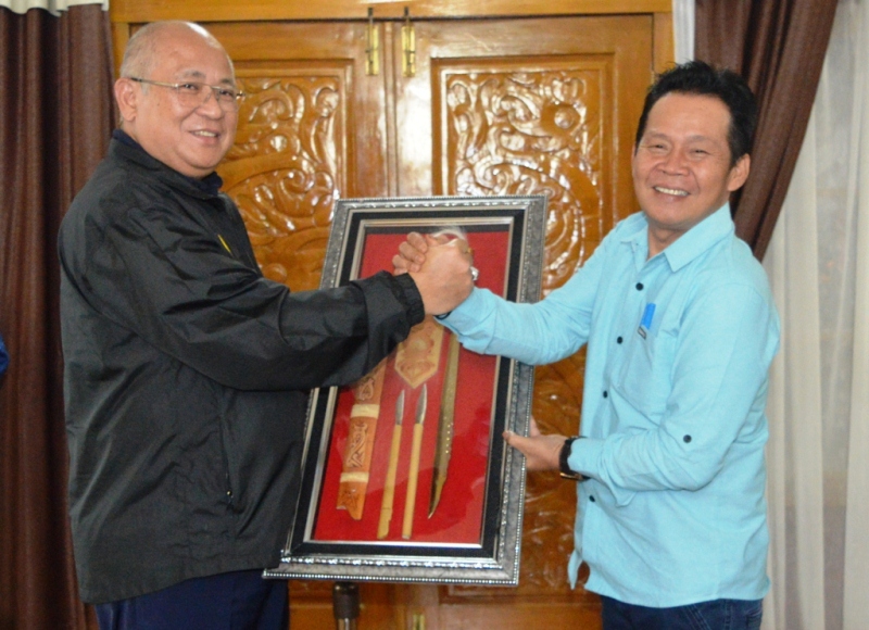 Pjs Bupati Sambut Kedatangan Irjen Kementerian Perhubungan RI 