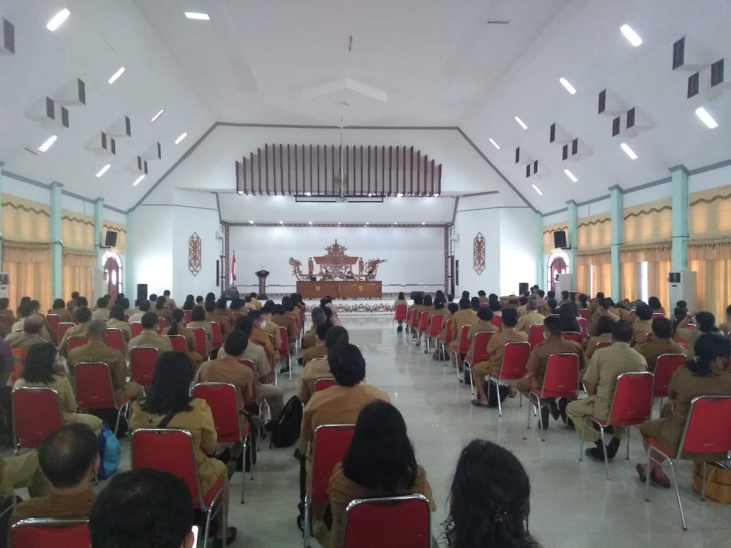 Sekda Gumas Minta Pengelolaan Dana BOS Harus Sesuai Aturan