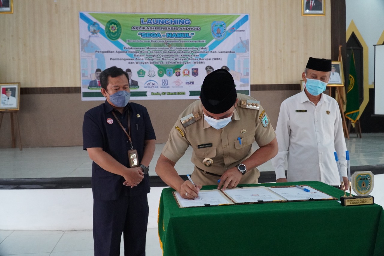 Launching Sega-Nabu, Bupati: Kita Harus Bangga dengan Terobosan Baru di Bidang Teknologi