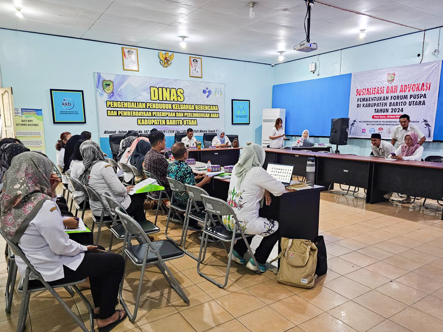 Dinas P3APPKB Prov. Kalteng Lakukan Sosialisasi dan Advokasi Pembentukan Forum PUSPA dan Sosialisasi PerGub Nomor 52 Tahun 2023